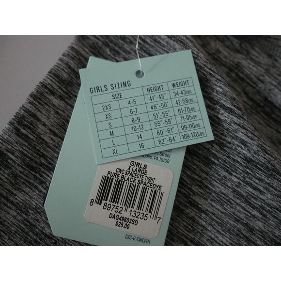 DSG Girls' Cold Weather UV Protection Compression Tights Leggings XL - Picture 8 of 8